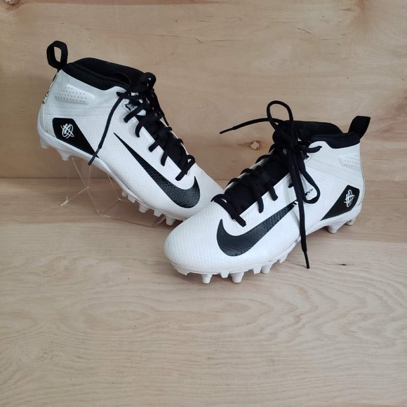 Nike Shoes Nike Alpha Huarache 7 Varsity Mens Whiteblack Lacrosse Cleats L Size 75 Poshmark